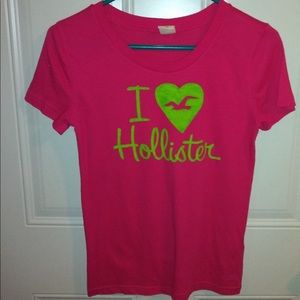 Hollister Women’s Short Sleeve Logo Graphic Tee NWOT